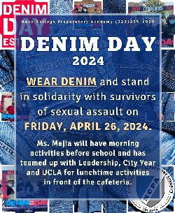 denim day english